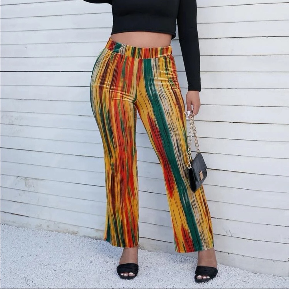 Tie Dye Flare Pants